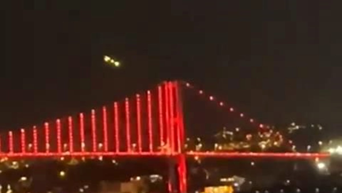 İstanbul semalarında meteor görüldü