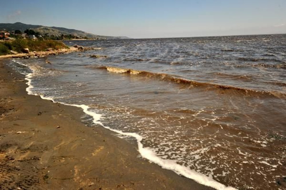 kirlilik, bandırma sahillerinin kumunu siyaha boyadı 3