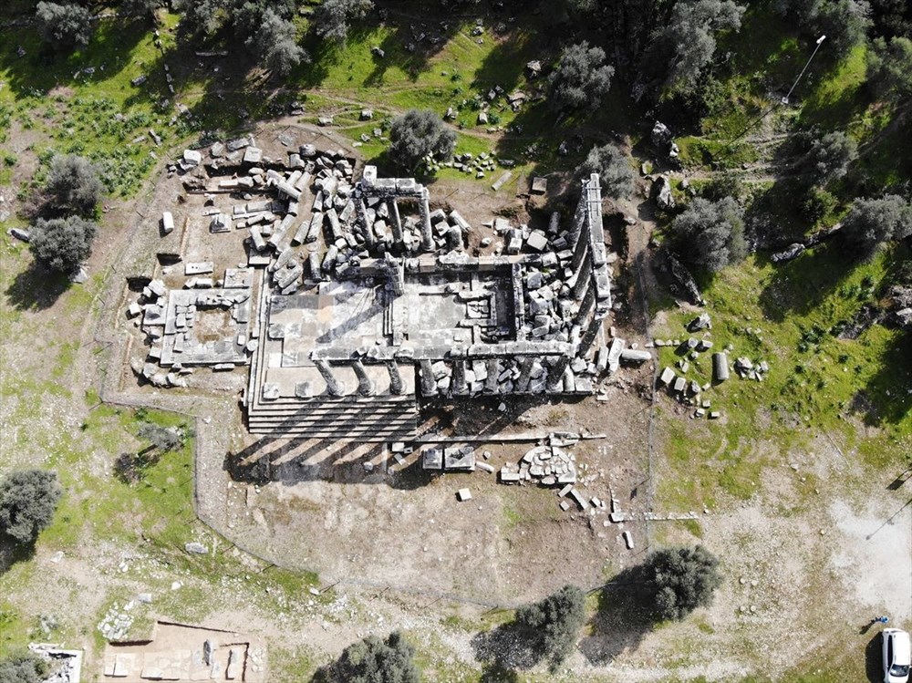 Zeus Tapınağı yapılan çalışmalarla eski ihtişamına kavuşturulacak - 6
