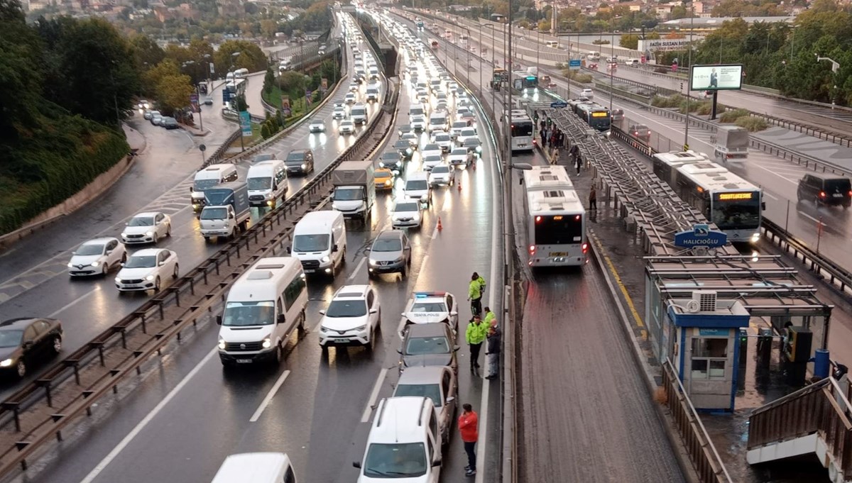 İstanbul trafiğinde son durum (7 Ekim 2022)