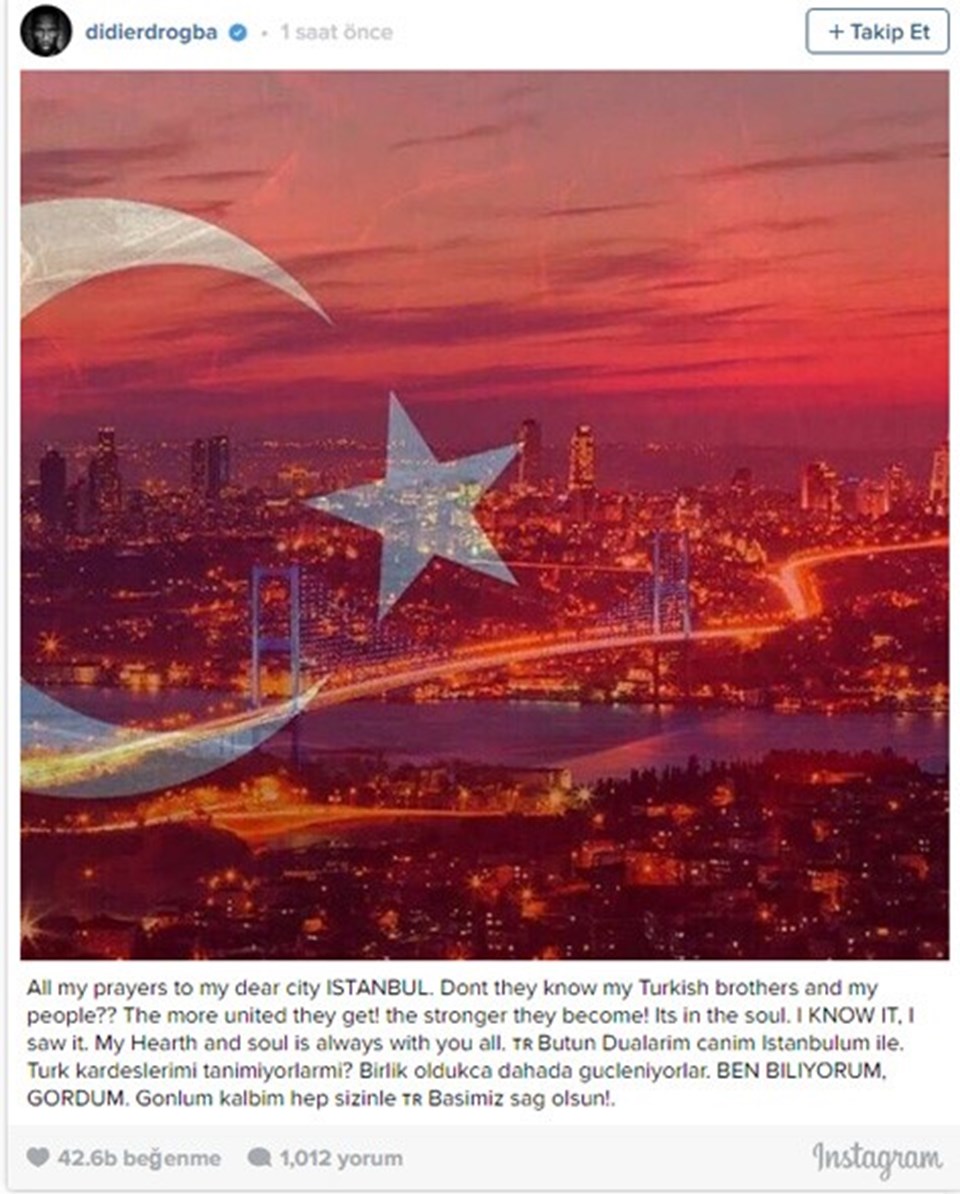 Drogba: Türk kardeşlerimi tanımıyorlar mı? - 1