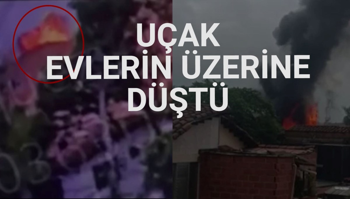 Kolombiya’da uçak yerleşim bölgesine düştü: 8 ölü Kolombiya’da uçak yerleşim bölgesine düştü: 8 ölü