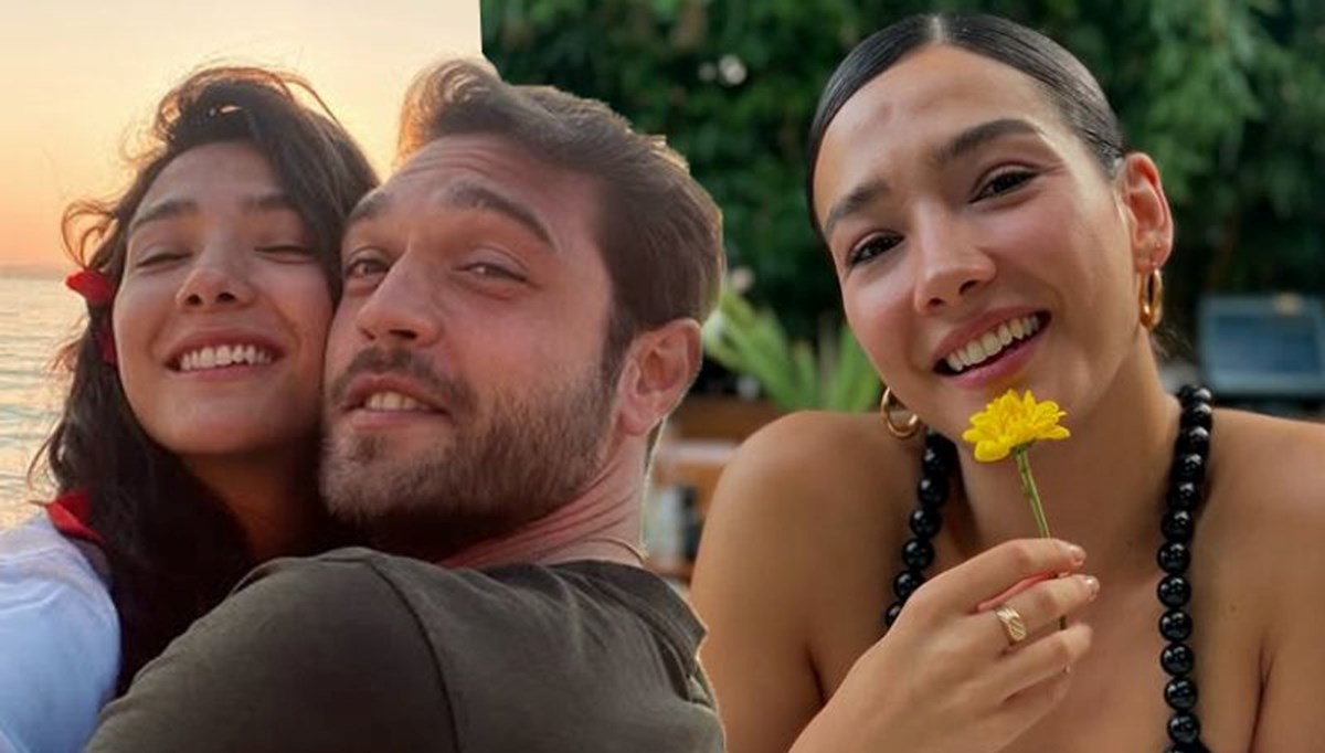 Aybüke Pusat'ın doğum günü partisinde Furkan Andıç'la aşk pozları