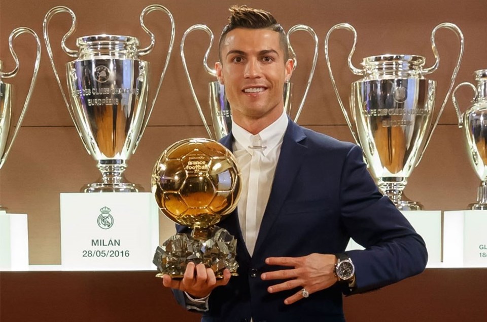 Altın Top Ödülü (Ballon d'Or) 4. kez Ronaldo'nun - 1