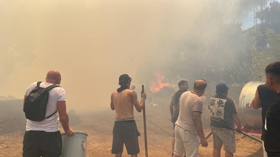 Çanakkale ve Antalya'da yangınlar söndürüldü, Hatay'da müdahale devam ediyor - 2