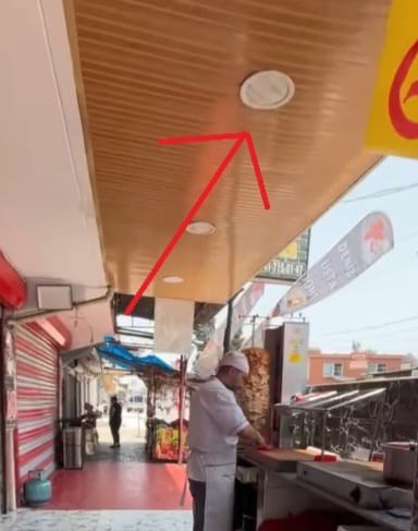 Kurşunun tavanı delerek Malgir