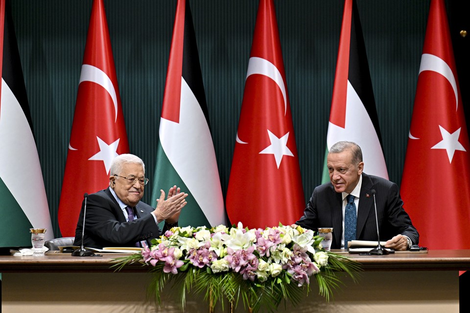SON DAKİKA HABERİ: Filistin lideri Abbas Ankara'da - 2