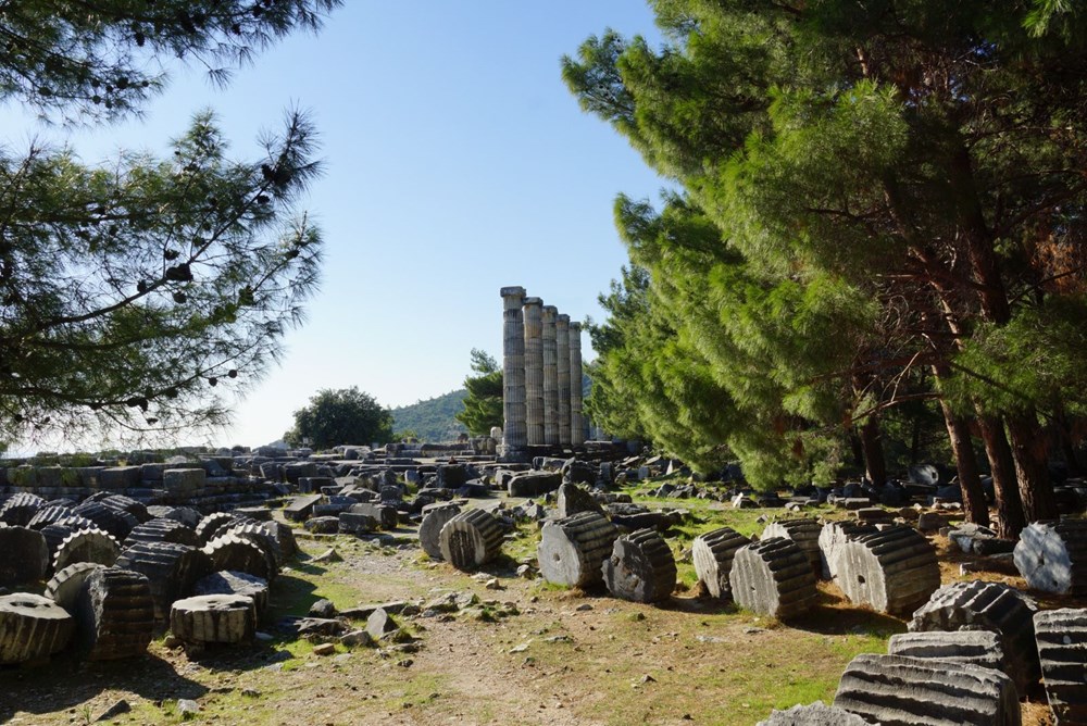 M.Ö. 4.yüzyılda kurulan ilk planlı şehir Priene - 7
