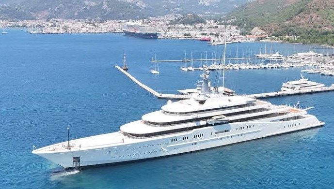 Abramoviç'in yatı Marmaris'te