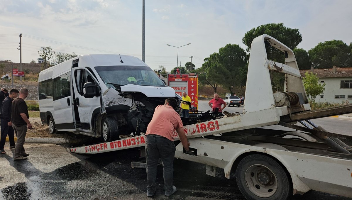 Sındırgı'da trafik kazası