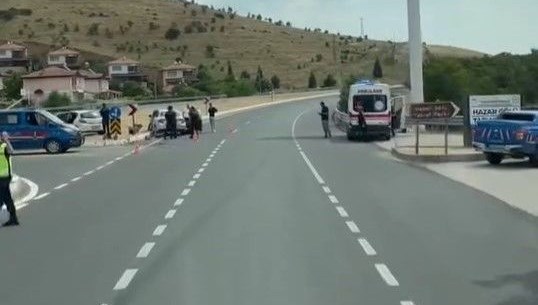 Elazığ’da trafik kazası: 3 yaralı
