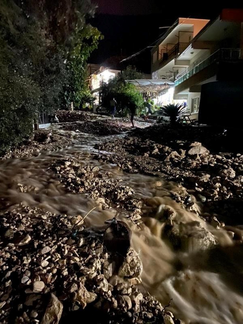Antalya Kumluca'yı sel vurdu - 11