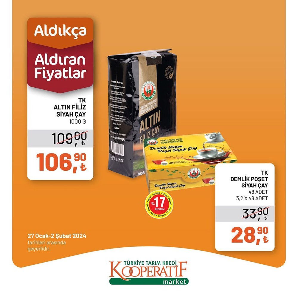 Tarım Kredi Kooperatif Market'te şubat ayına özel yeni indirimli ürünler listesi (29 Ocak-2 Şubat 2024 Tarım Kredi Market indirimleri) - 14