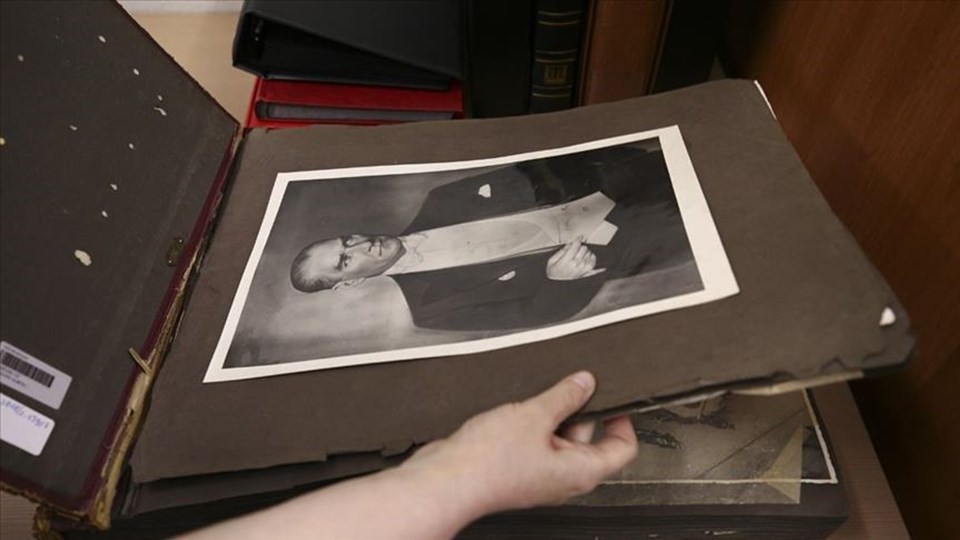 Ata'nın cenaze fotoğrafları Milli Kütüphane arşivinde - 1