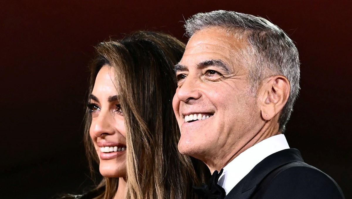 George Clooney tanınmaz halde