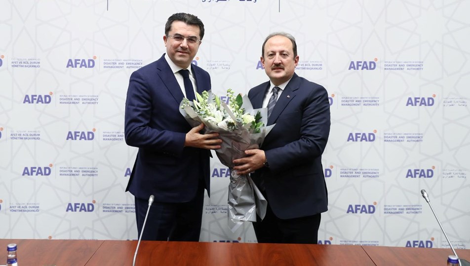 AFAD Başkanlığına atanan Ali Hamza Pehlivan göreve başladı