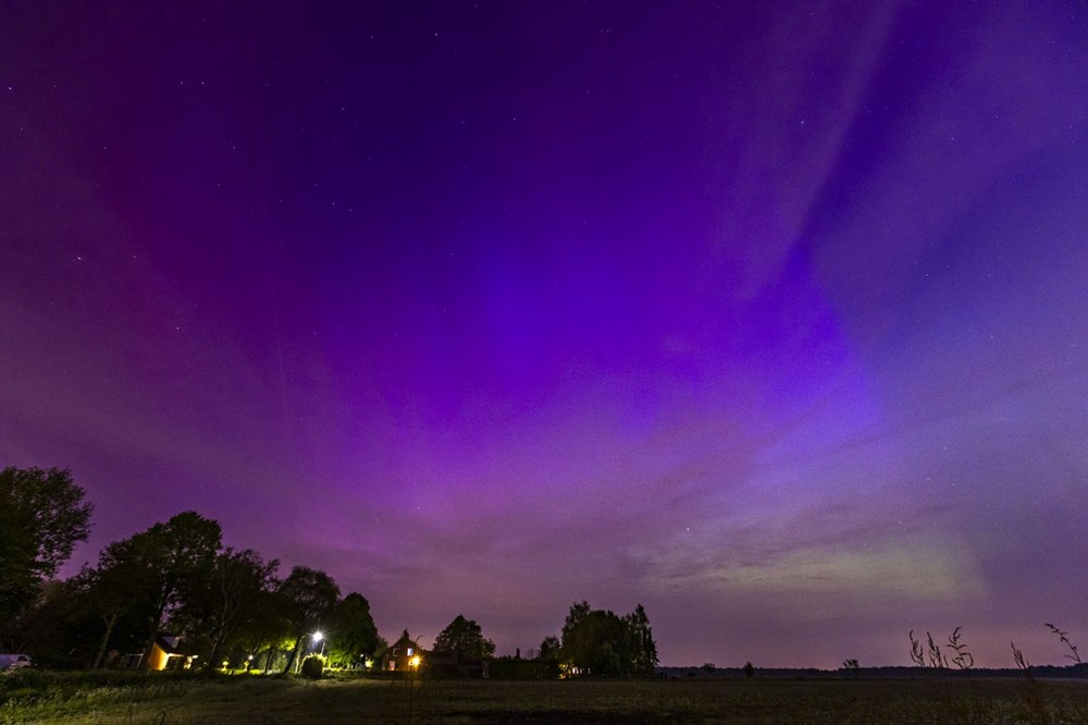 Kuzey Işıkları dünyanın dört bir yanında! Trabzon'dan da görüldü - 9