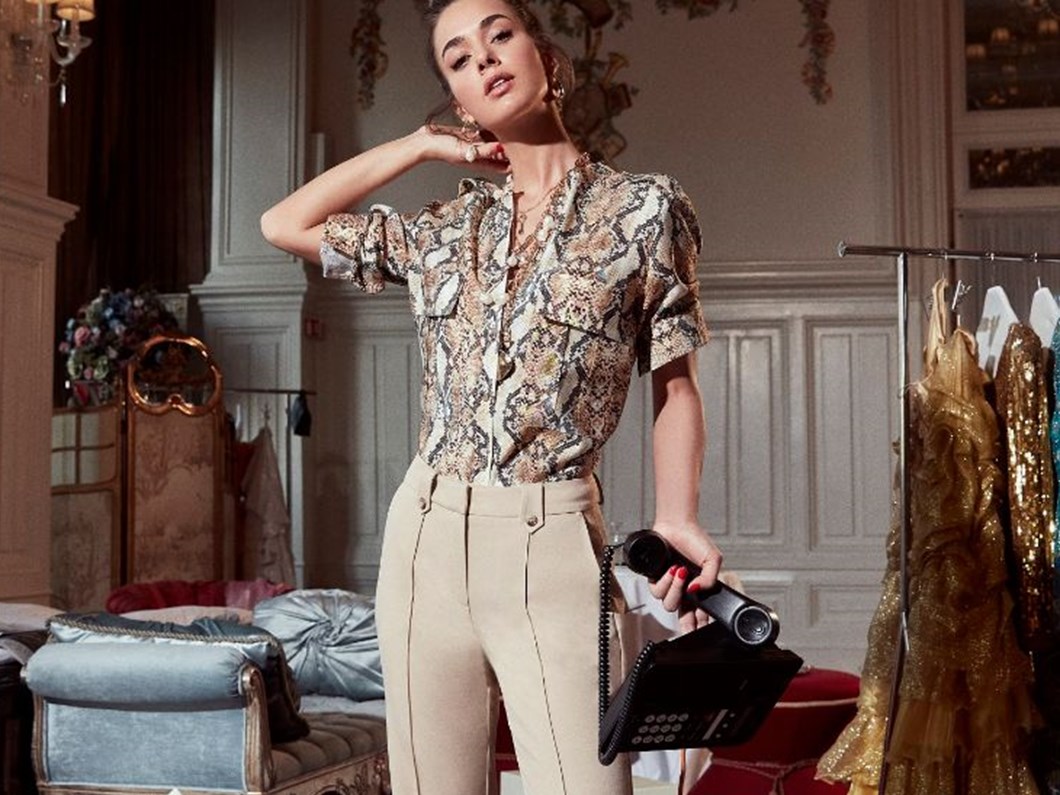 Kirmizi Bayan Cicek Desenli Mini Elbise 9yak88729pw10a Koton