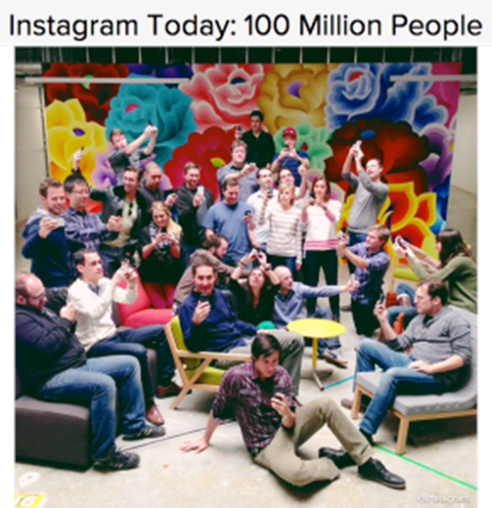 Instagram 100 milyon barajını geçti - 1