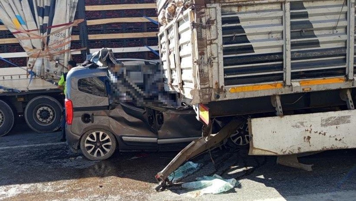 Adana'da feci kaza: 5 öldü