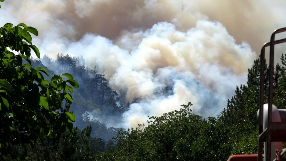 Bursa'yı alevler sardı: Üç ilçe tehdit altında - 12