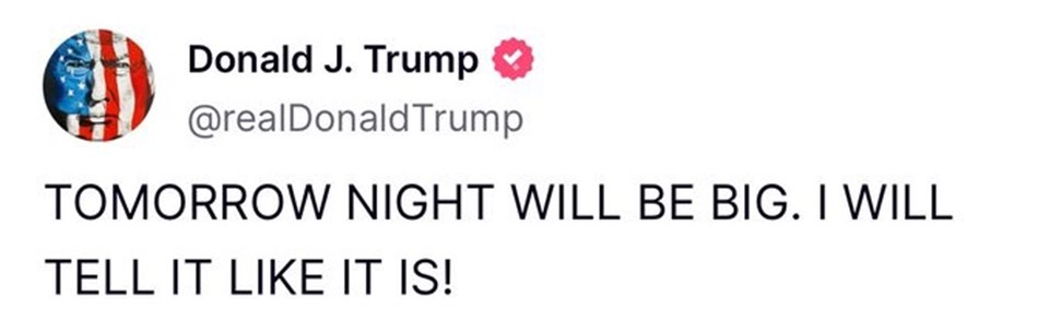 Trump'tan şifreli paylaşım: 
