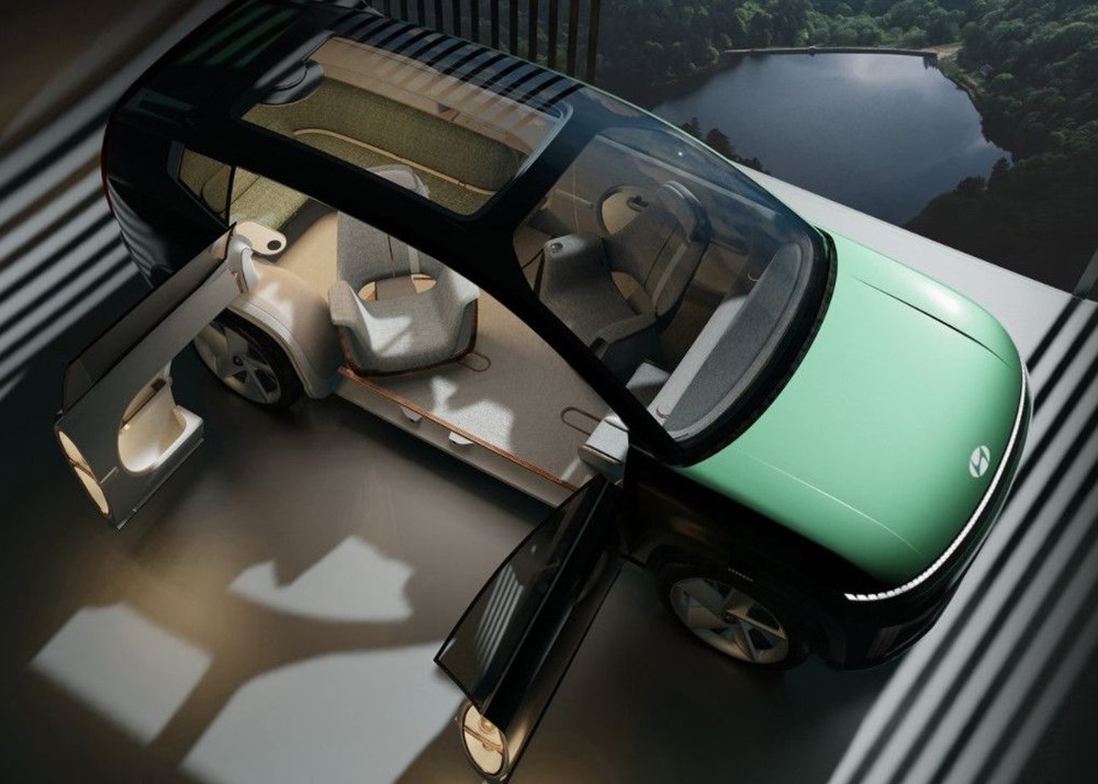 Hyundai yeni elektrikli konseptini tanıttı: Seven | NTV