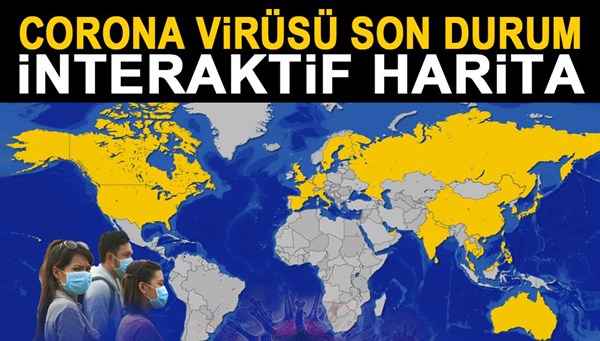 Corona virüsü salgınında ölü sayısı 1018'e yükseldi (İnteraktif harita)