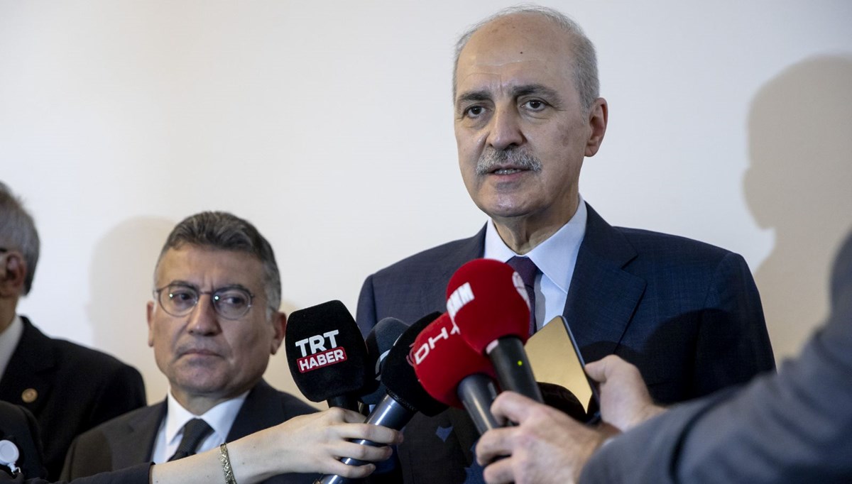 Meclis Başkanı adayı Numan Kurtulmuş başvurusunu yaptı