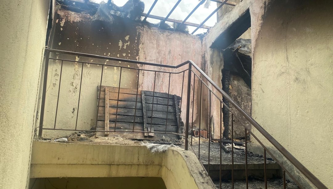 Yangın çıkan dairede kadın cesedi bulundu