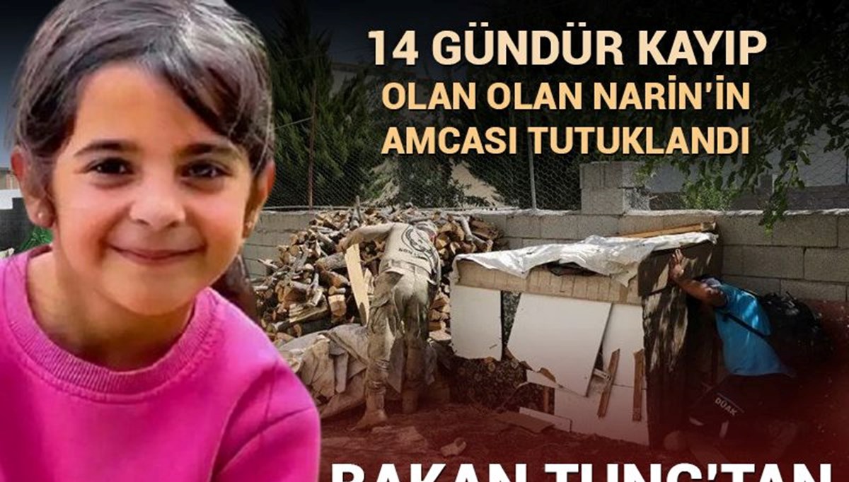 Kayıp Narin bulundu mu? Narin Güran'ın amcası için tutuklama talebi (Çalışmalar hakkında son durum)