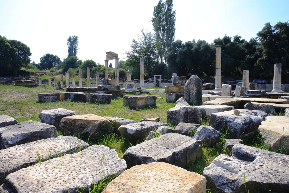 Muğla Lagina Hekate Kutsal Alanı'nda geçmişteki depremlerin izleri araştırılıyor - 2