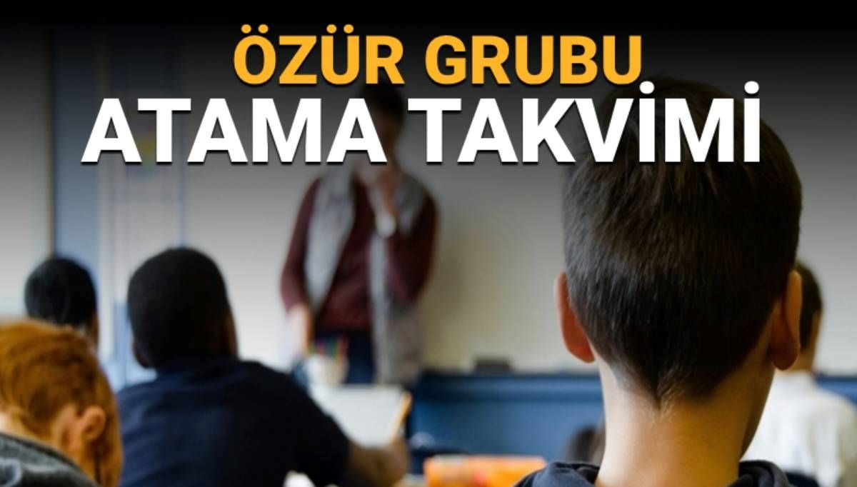MEB Özür grubu atama başvuruları ne zaman? Öğretmenlerin il içi mazerete b