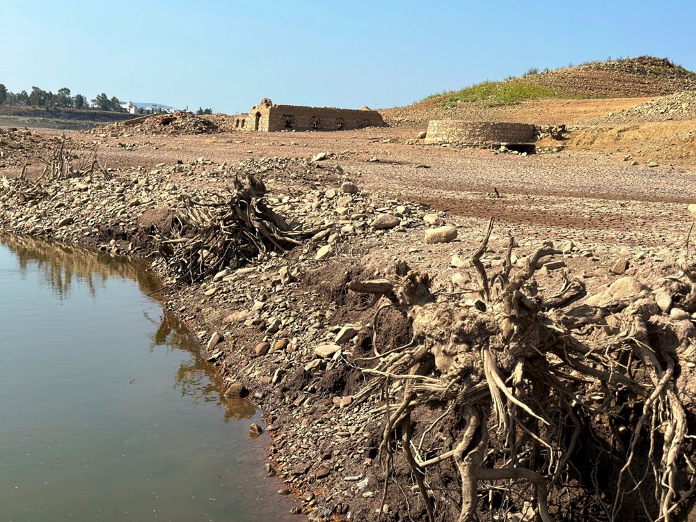 Bodrum’a su veren ikinci baraj da kurudu - 6