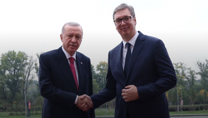 Cumhurbaşkanı Erdoğan, Sırbistan Cumhurbaşkanı Vucic ile görüştü