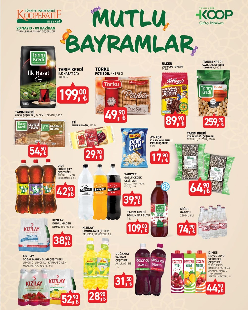 Tarım Kredi KOOP marketleri 28 Mayıs-9 Haziran indirimli eserler listesi 2025: Bayram’a özel indirimler reyonlarda 73 q Tg6ix4zkOpKd FMY zjg