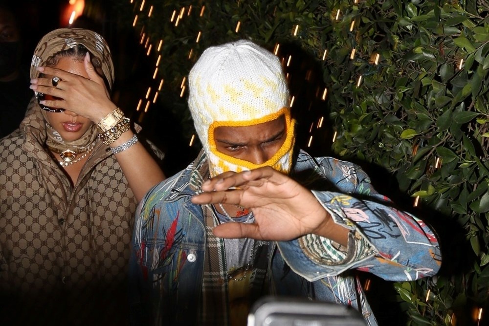 Rihanna ile ASAP Rocky paparazzilerin ilgi odağı - 3