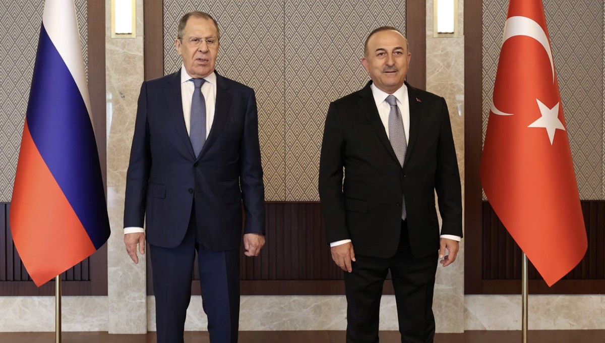 Ankara'da Lavrov-Çavuşoğlu görüşmesi başladı