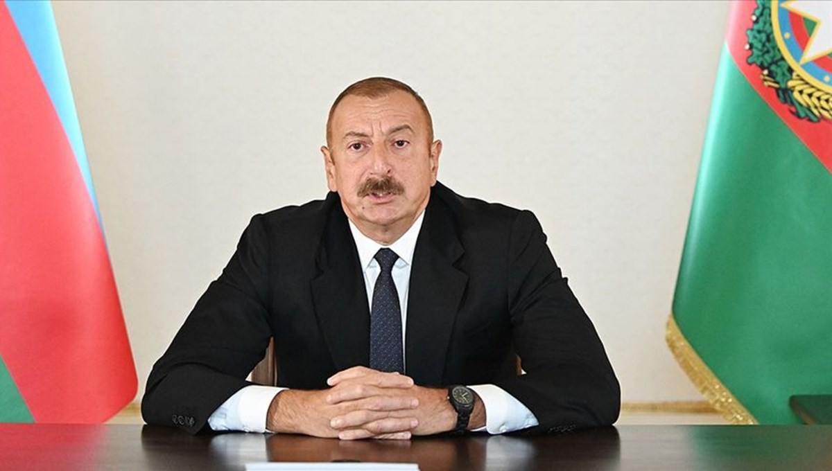 Aliyev: Azerbaycan'ın tek koşulu Ermenistan ordusunun geri çekilmesidir