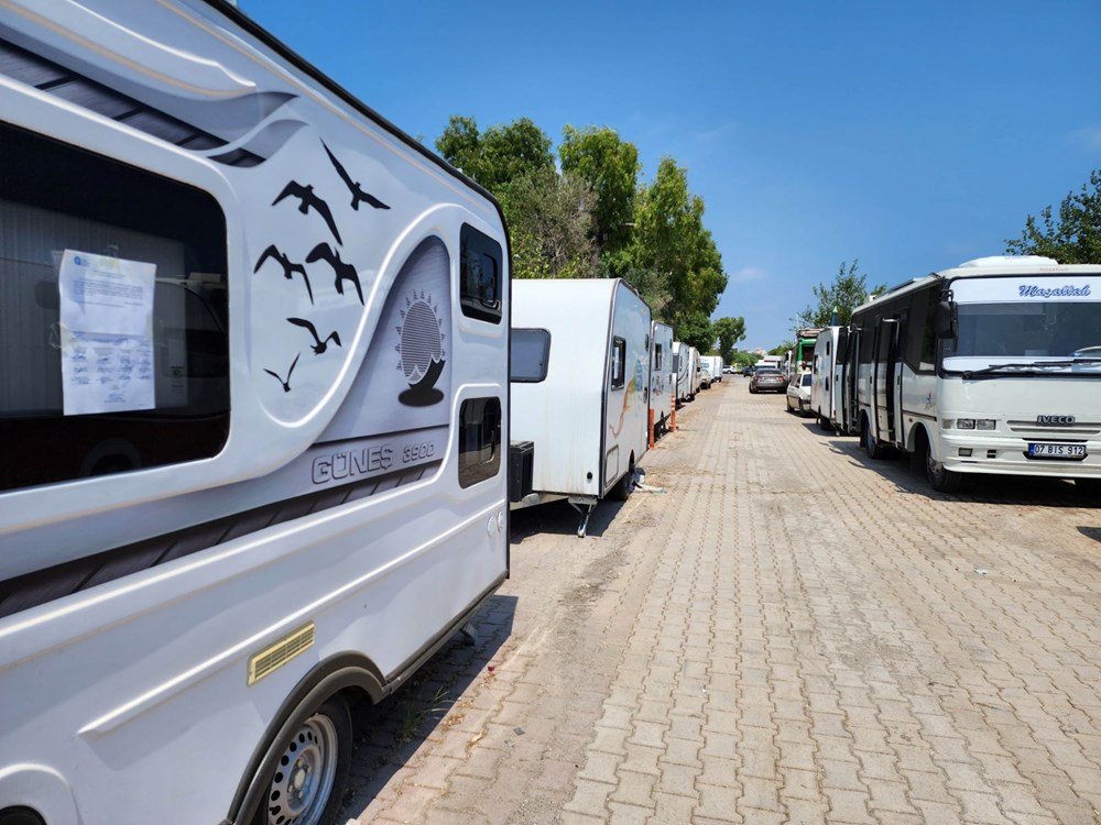 Belediyeden karavancılara "tahliye edin" tebligatı - 5