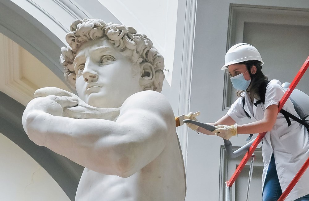 Davut heykeline teknolojik kopya - 2