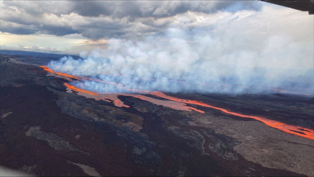 Dünyanın en büyük aktif yanardağı Mauna Loa 38 yıl sonra harekete geçti - 15