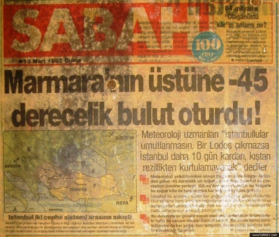 İstanbul'a baharda gelen kış: '1987 Martı'nda neler yaşandı? - 3