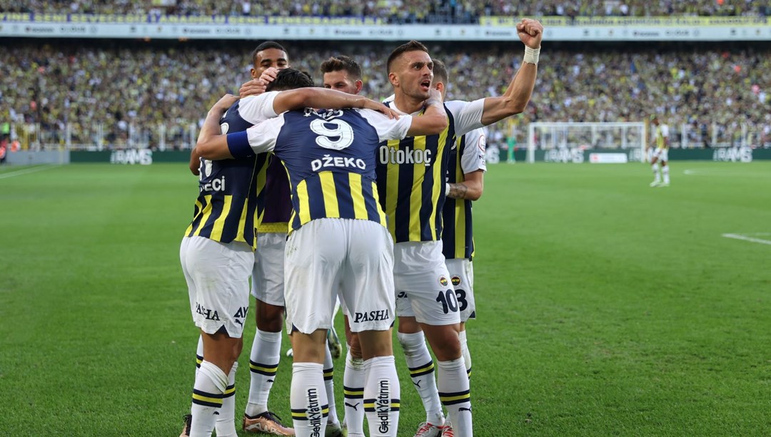 5 kırmızı kart, 3 gol, kazanan Fenerbahçe - Anadolu Ajansı