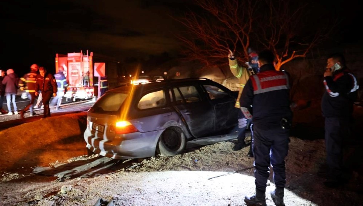 Nevşehir’de otomobil şarampole uçtu: 3 kişi yaralandı