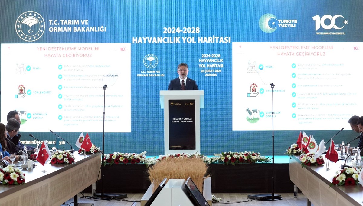 Hayvancılıkta beş yıllık yol haritası açıklandı Hayvancılıkta beş yıllık yol haritası açıklandı