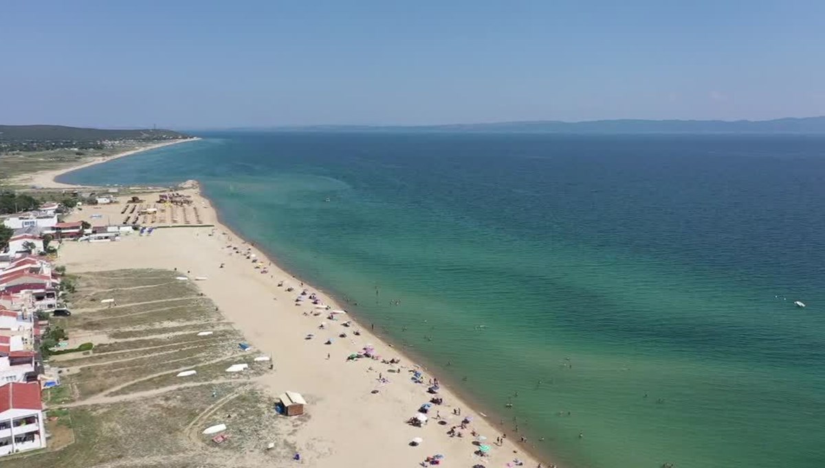 Edirne'de ekipler sahile indi, denetim yaptı