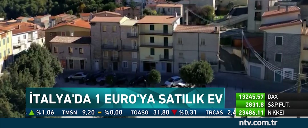 İtalya�da 1 Euro�ya satılık ev NTV