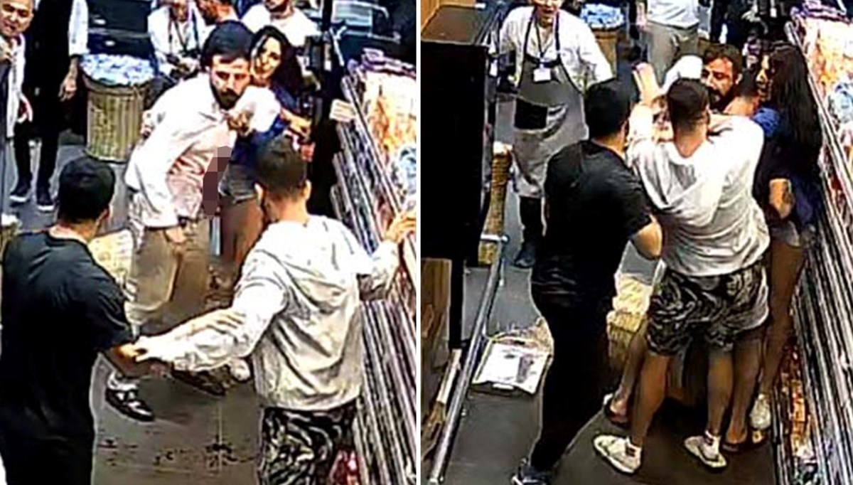 İzmir’de marketteki dehşet anlarının görüntüsü ortaya çıktı | Cinayet şüphelisi: “Adam çakının üzerine düştü” İzmir’de marketteki dehşet anlarının görüntüsü ortaya çıktı | Cinayet şüphelisi: “Adam çakının üzerine düştü”