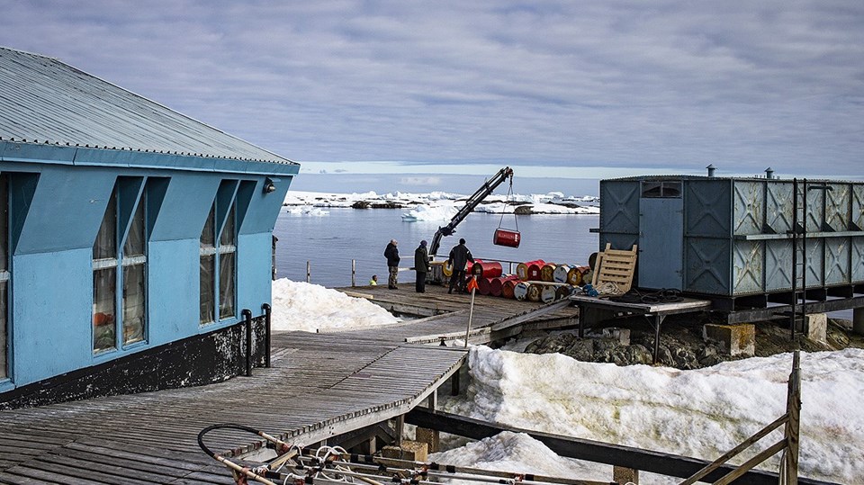 Antarktika'daki Türk ekibinden yabancı üslere ziyaret - 1